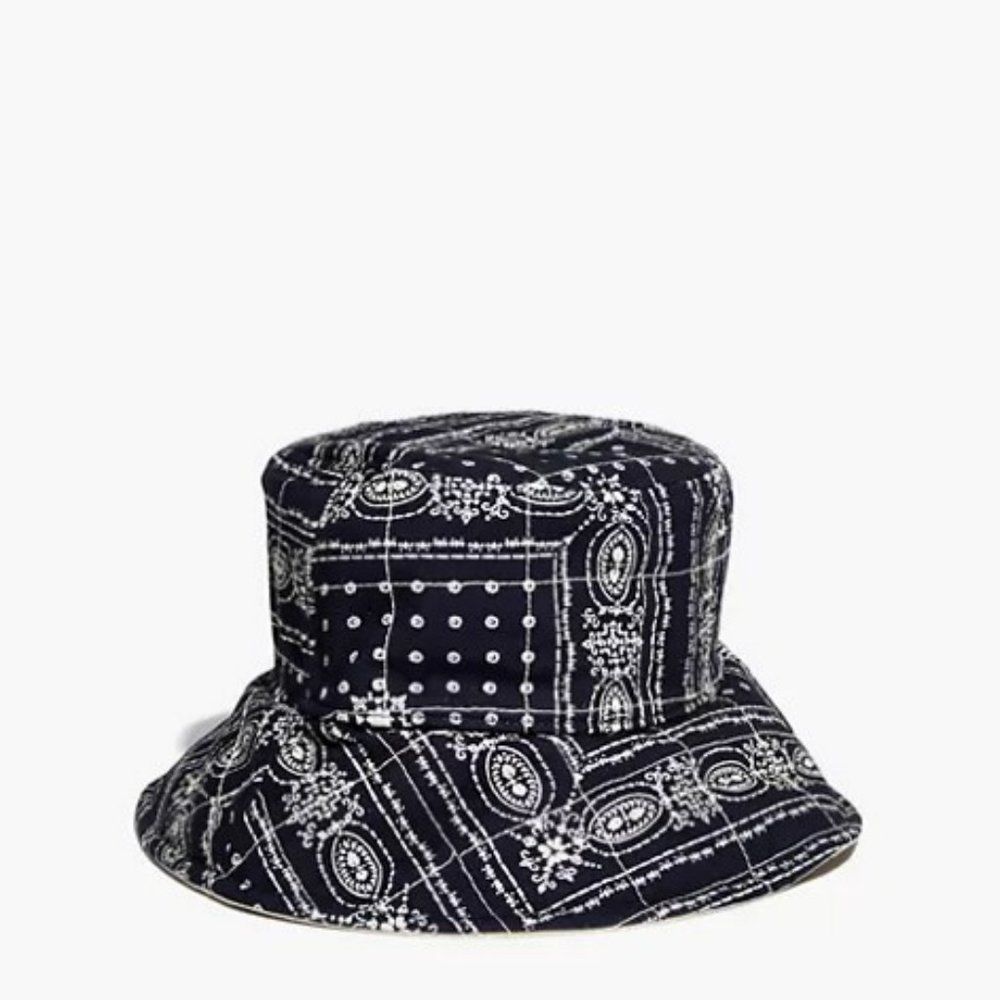 Reversible Quilted Bucket Hat - Picture 2 of 6